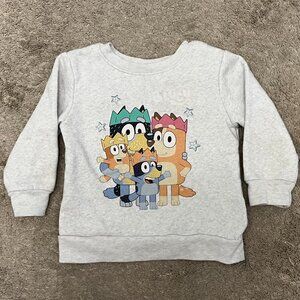 Bluey and Family Sweatshirt: 2T